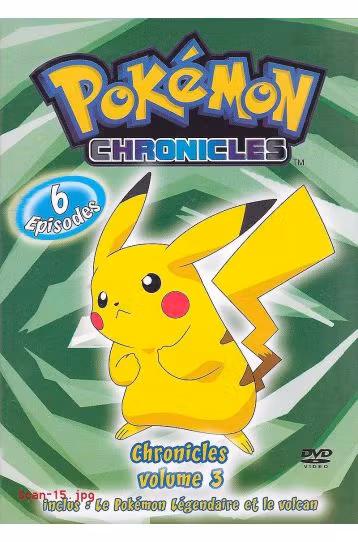 Pokemon Chronicles Volume 3 - 6 Episodes - Film DVD