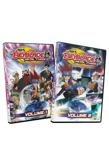 Beyblade: Metal Fusion [DVD] Volume 1 & 2 - Film DVD