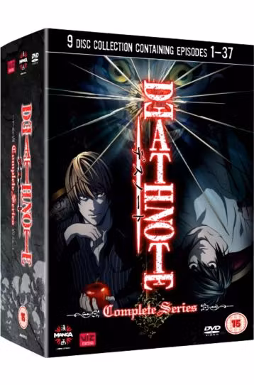 Death Note - Complete Series - 9 Disc Collection - Episodes 1-37 - Film DVD