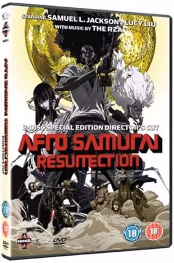 Afro Samurai: Resurrection - Director's Cut - 2 DVD Boxset + Book - Film DVD