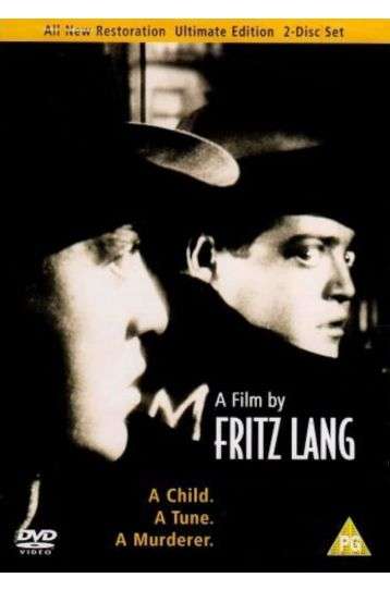 M - A Film By Fritz Lang - All New Restoration Ultimate Edition 2-Disc Set - Eureka! Movie - Film DVD