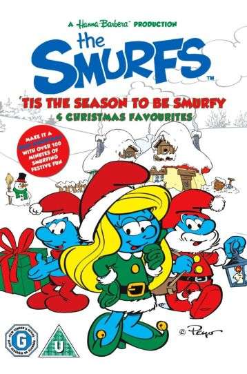 The Smurfs - 'Tis The Season To Be Smurfy 4 Christmas Favourites (1984) - Arrow Movie - Film DVD