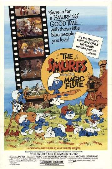 The Smurfs And The Magic Flute - Peyo Movie - Film DVD