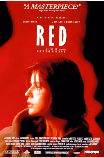 Three Colours Red (1994) - Artificial Eye Movie - Film DVD