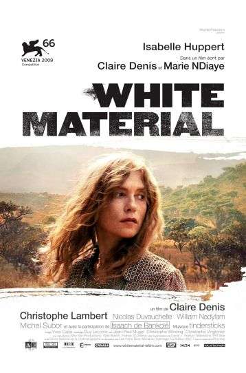 White Material - Artificial Eye Movie - Film DVD