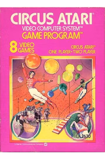 Circus Atari - Joc Atari 2600/5200/7800