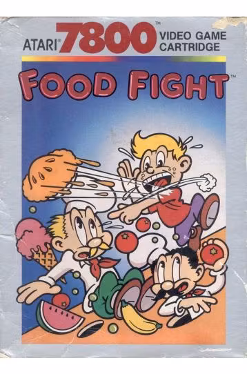 Food Fight - Joc Atari 400/800/XI/Xe