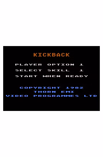 Kickback - Joc Atari 400/800/XI/Xe