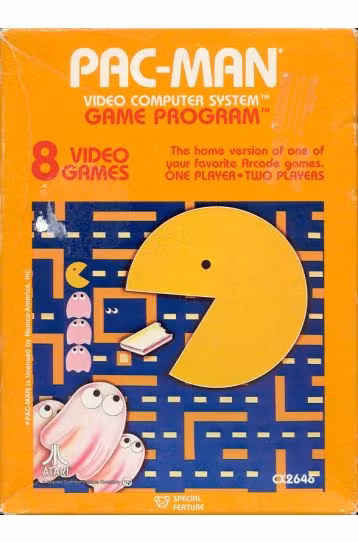 Pac-Man - Joc Atari 2600/5200/7800
