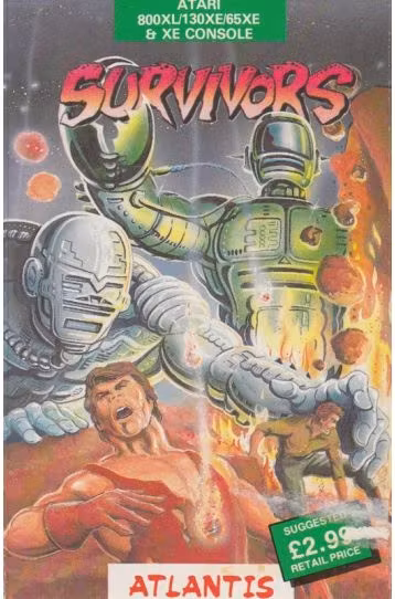Survivors - Tape - Joc Atari 400/800/XI/Xe