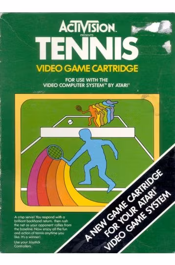Tennis - Joc Atari 400/800/XI/Xe