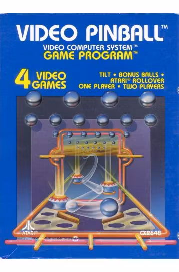 Video Pinball - Joc Atari 2600/5200/7800
