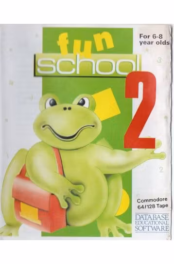 Fun School 2 - For 6-8 Year Olds - Big Box 3.5" Diskette - CIB - Joc Commodore Amiga