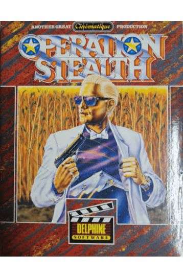 Operation Stealth - Big Box 3.5" Diskette - CIB - Joc Commodore Amiga