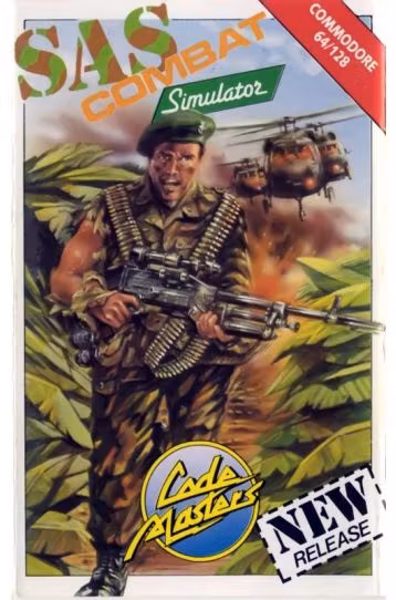 SAS Combat Simulator - 3.5" Diskette Amiga 500+  - Joc Amiga Commodore 500+