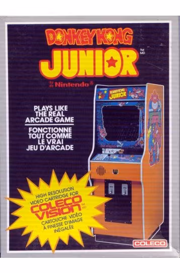 Donkey Kong Junior - Joc ColecoVision