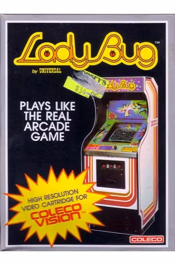 LadyBug - Joc ColecoVision