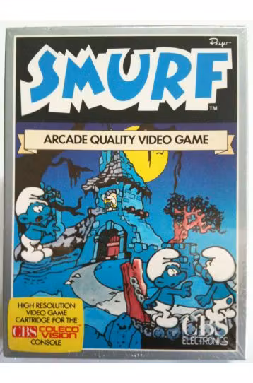 Smurf - Joc ColecoVision