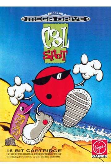 Cool Spot - Box CIB - Joc Sega Mega Drive