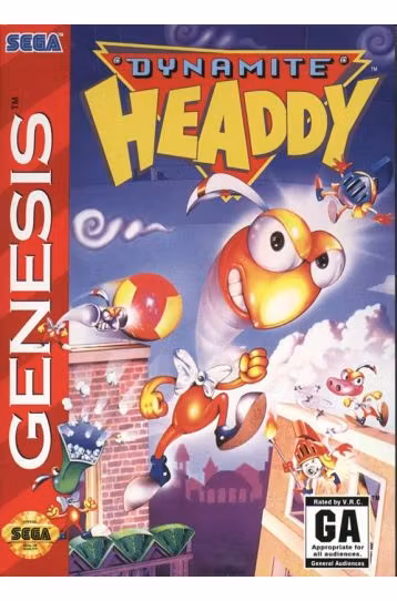 Dynamite Headdy - Box CIB - Joc Sega Mega Drive