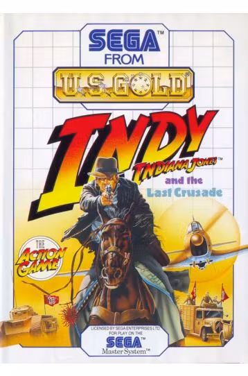 Indiana Jones And The Last Crusade - Box CIB - Joc Sega Mega Drive