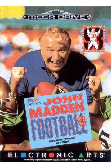 John Madden Football '93 - Box CIB - Joc Sega Mega Drive