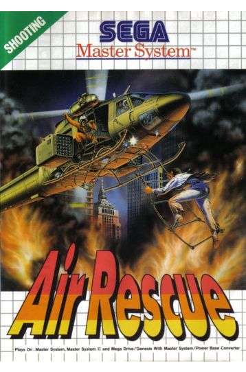 Air Rescue - Box - Joc Sega Master System