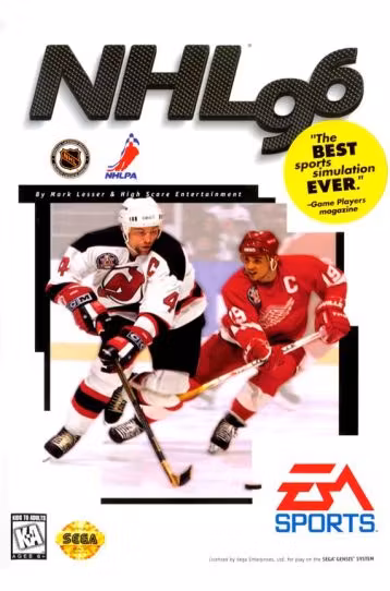 NHL '96 - Box CIB - Joc Sega Mega Drive