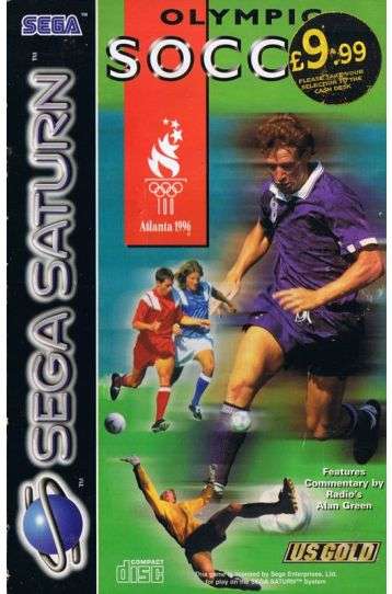 Olympic Soccer - Atlanta 1996 - Joc Sega Saturn