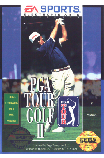 PGA Tour Golf II - Bulk - Joc Sega Mega Drive