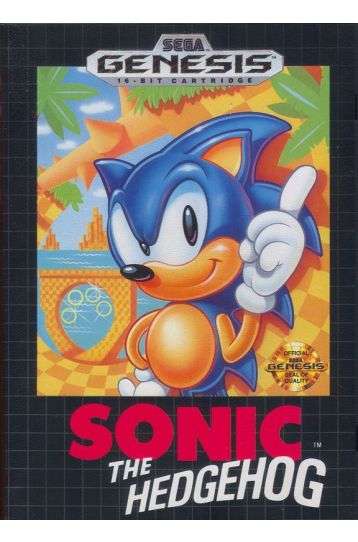 Sonic The Hedgehog - Box CIB - Joc Sega Mega Drive