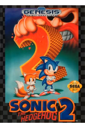Sonic The Hedgehog 2 - Box CIB - Joc Sega Mega Drive