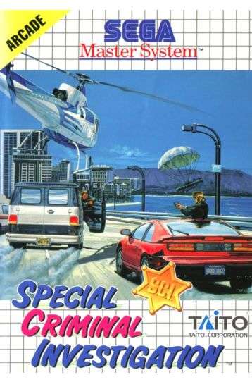 Special Criminal Investigation - Box - Joc Sega Mega Drive