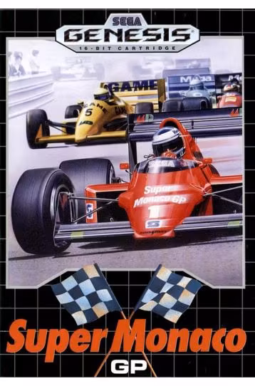 Super Monaco GP - Box CIB - Joc Sega Mega Drive