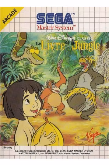The Jungle Book - Box CIB - Joc Sega Master System