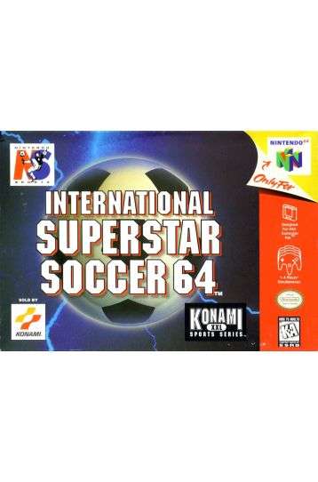 International Superstar Soccer 64 - Joc Nintendo N64