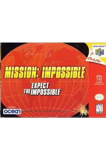 Mission Impossible N64 - CIB Box - Joc Nintendo N64
