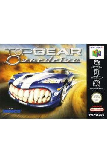 Top Gear Overdrive - Joc Nintendo N64