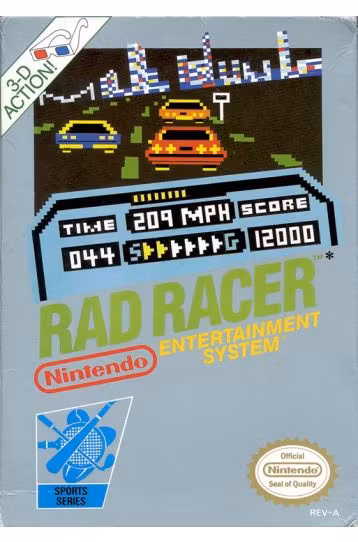 Rad Racer - Joc Nintendo NES