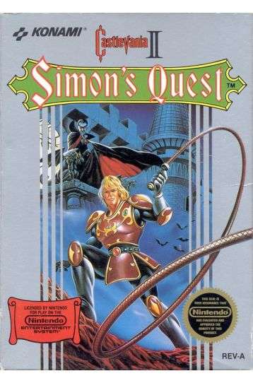 Castlevania II: Simon's Quest - Bulk - Joc Nintendo NES