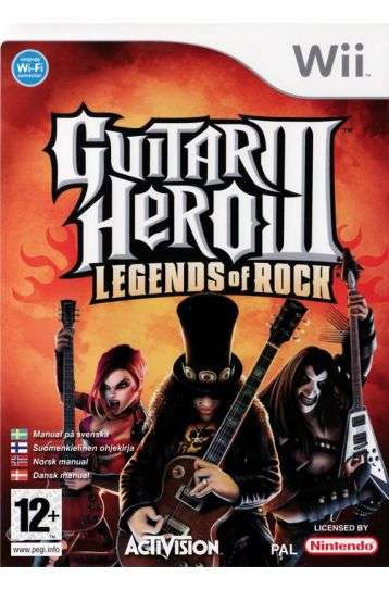 Guitar Hero III - Legends Of Rock - Joc Nintendo Wii