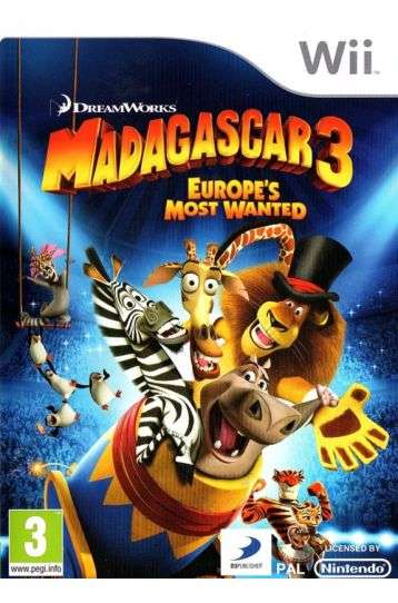 Madagascar 3 Europe's Most Wanted - Joc Nintendo Wii