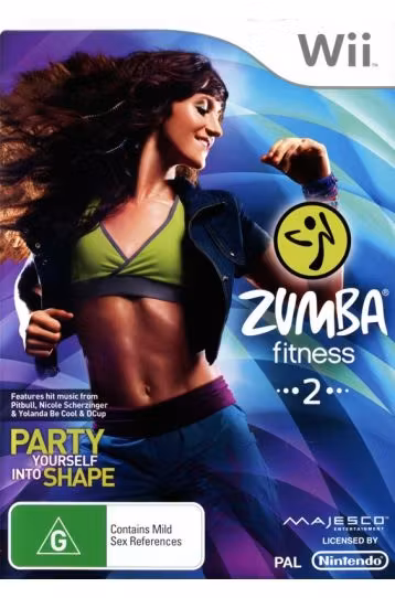 Zumba Fitness 2 - Zumba Fitness Belt Included - CIB Big Box - Joc Nintendo Wii