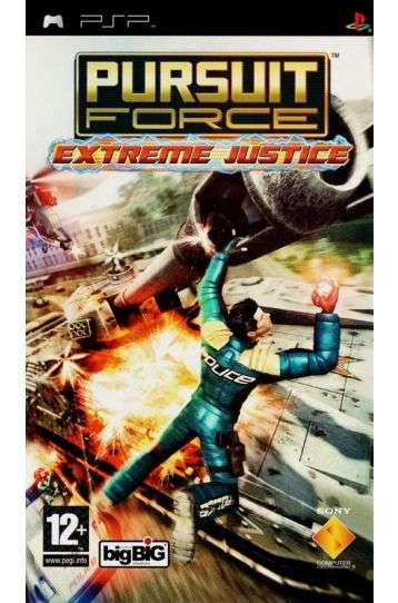 Pursuit Force Extreme Justice - Joc PSP