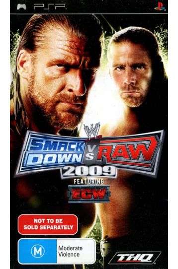 WWE SmackDown Vs. Raw 2009 Featuring ECW - Joc PSP