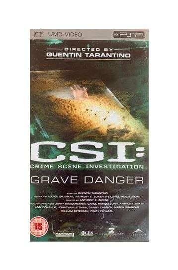 CSI: Crime Scene Investigation Grave Danger - UMD Video - Film PSP