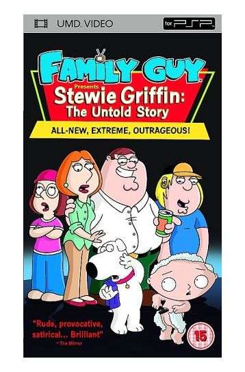 Family Guy Presents Stewie Griffin - The Untold Story - UMD Video - Film PSP