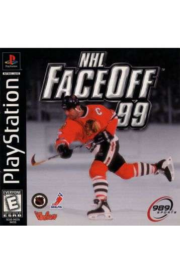 NHL Face Off 99 - Joc PS1