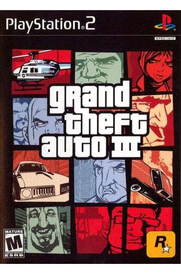 Grand Theft Auto III - Joc PS2