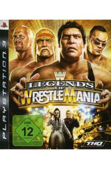 WWE Legends Of WrestleMania - Jewel Case - Joc PS3